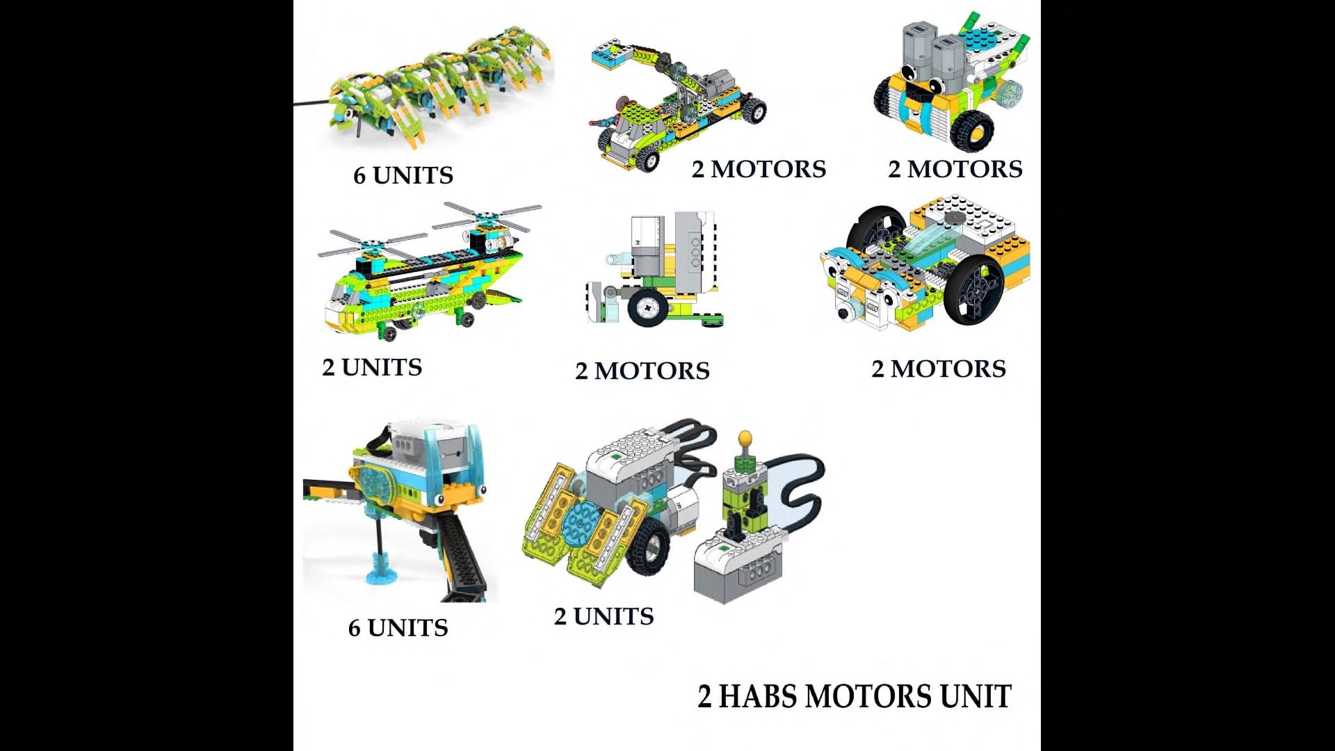 Набор из 650 инструкций по сборке WeDo 2.0 + игры Scrath, робототехника