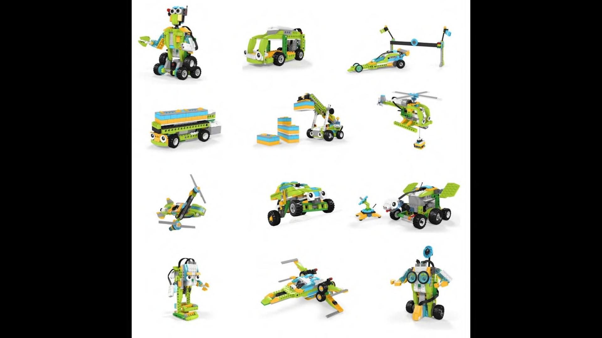 Набор из 650 инструкций по сборке WeDo 2.0 + игры Scrath, робототехника