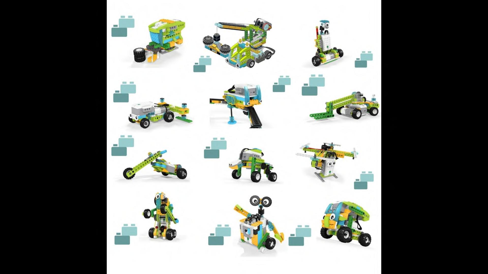 Набор из 650 инструкций по сборке WeDo 2.0 + игры Scrath, робототехника