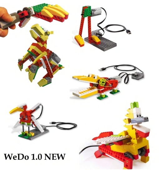 Набор из 290 инструкций по сборке WeDo 1.0, робототехника