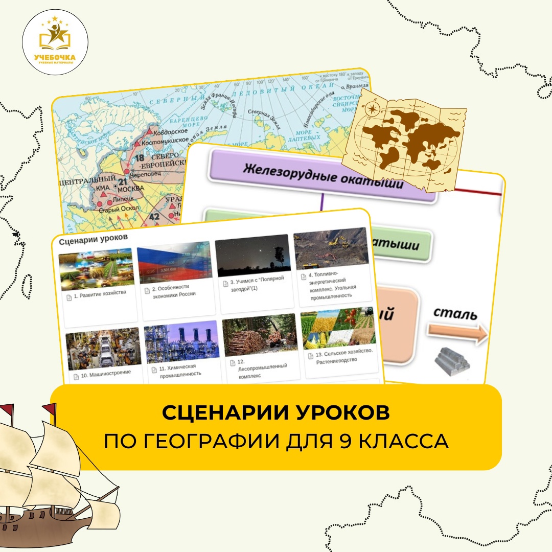 Сценарии уроков по географии для 9 класса