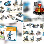 Инструкции Lego Boost 28шт + два учебных пособия по MicroPhyton и две книги, робототехника