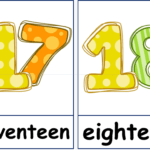 Игра “Бинго”. Числительные 1-20 на английском языке