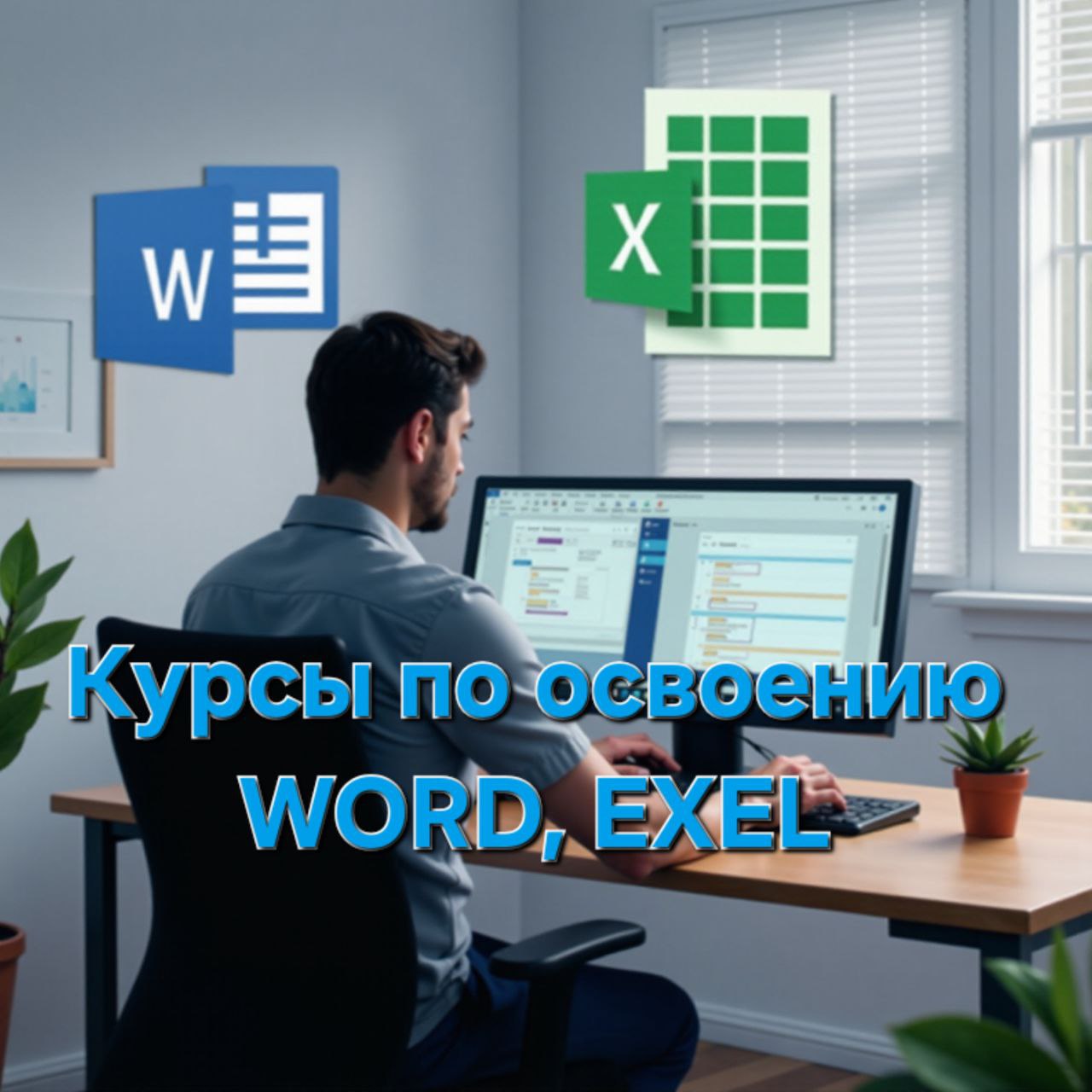 Курсы по освоению WORD, EXEL