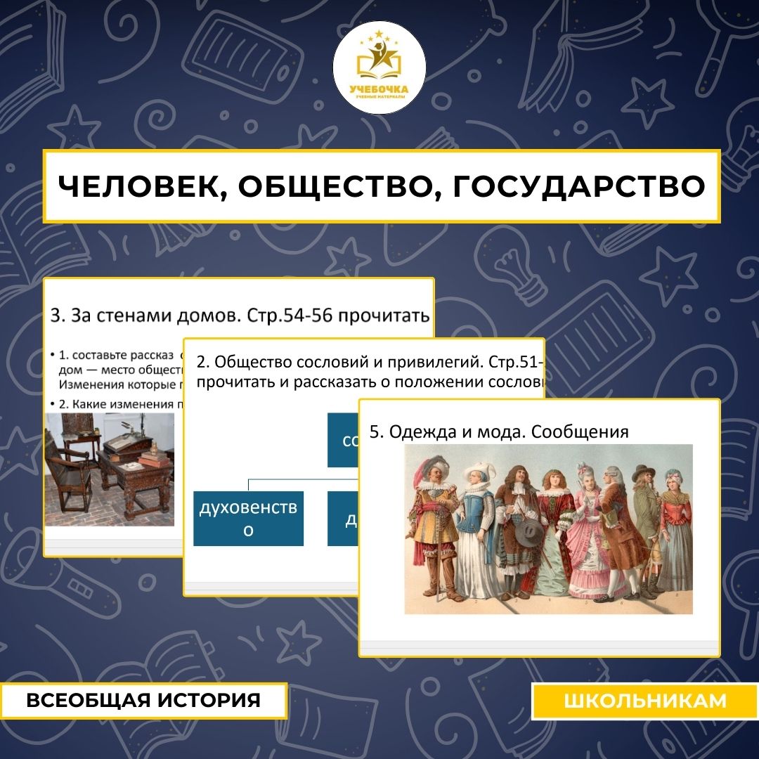 Презентация по истории на тему: Человек, общество, государство