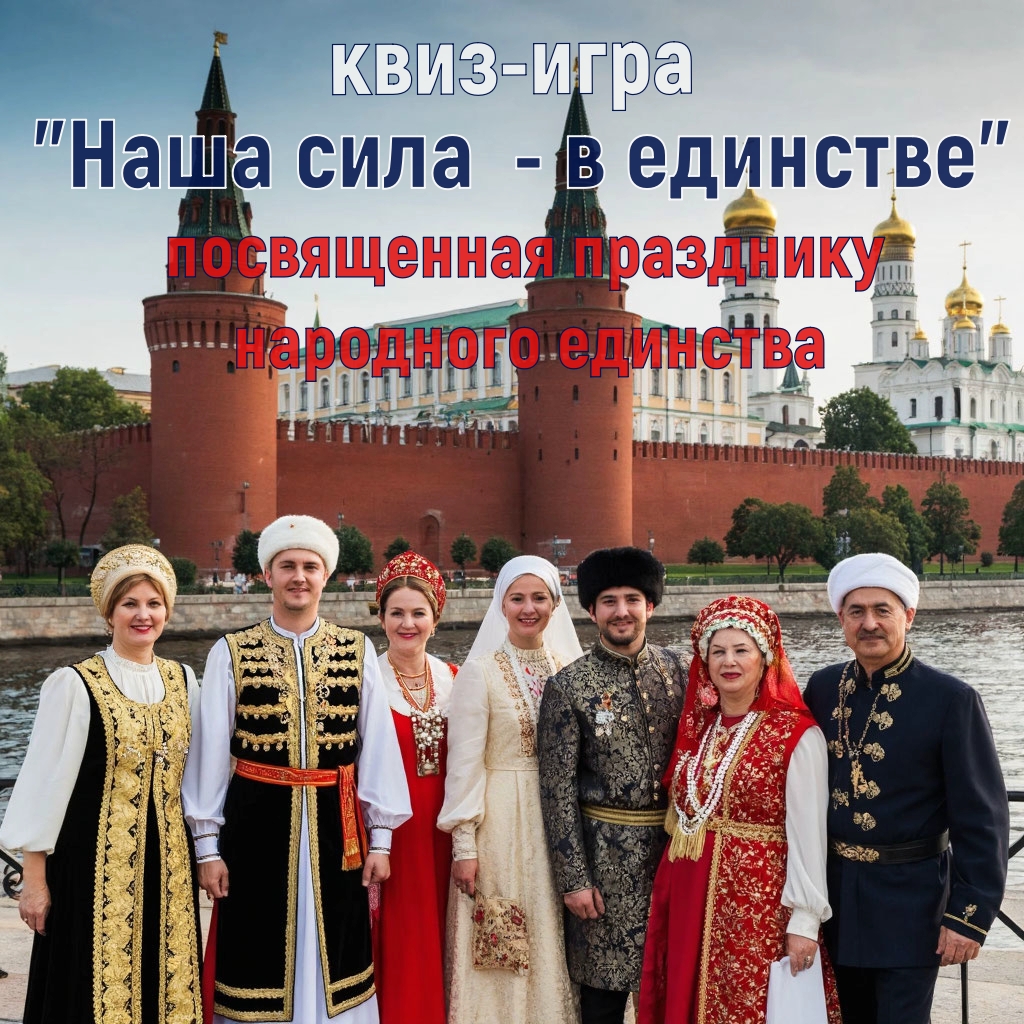 Сценарий квиз-игры “Наша сила в единстве!” 14+
