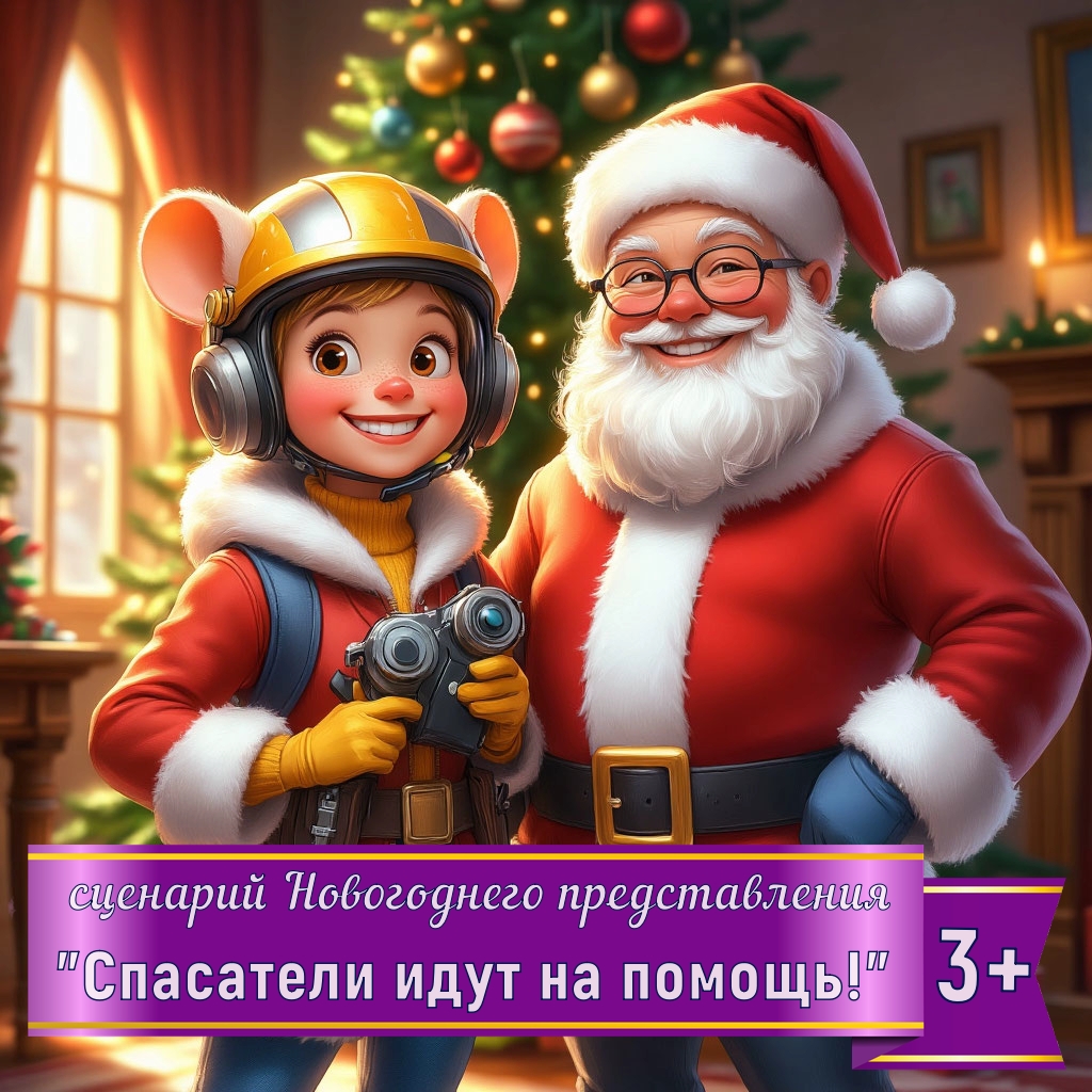 Новогоднее представление. «Спасатели идут на помощь!»