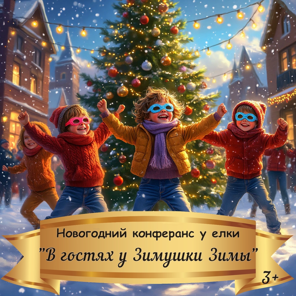 Новогодний конферанс у елки ” В гостях у Зимушки – зимы”