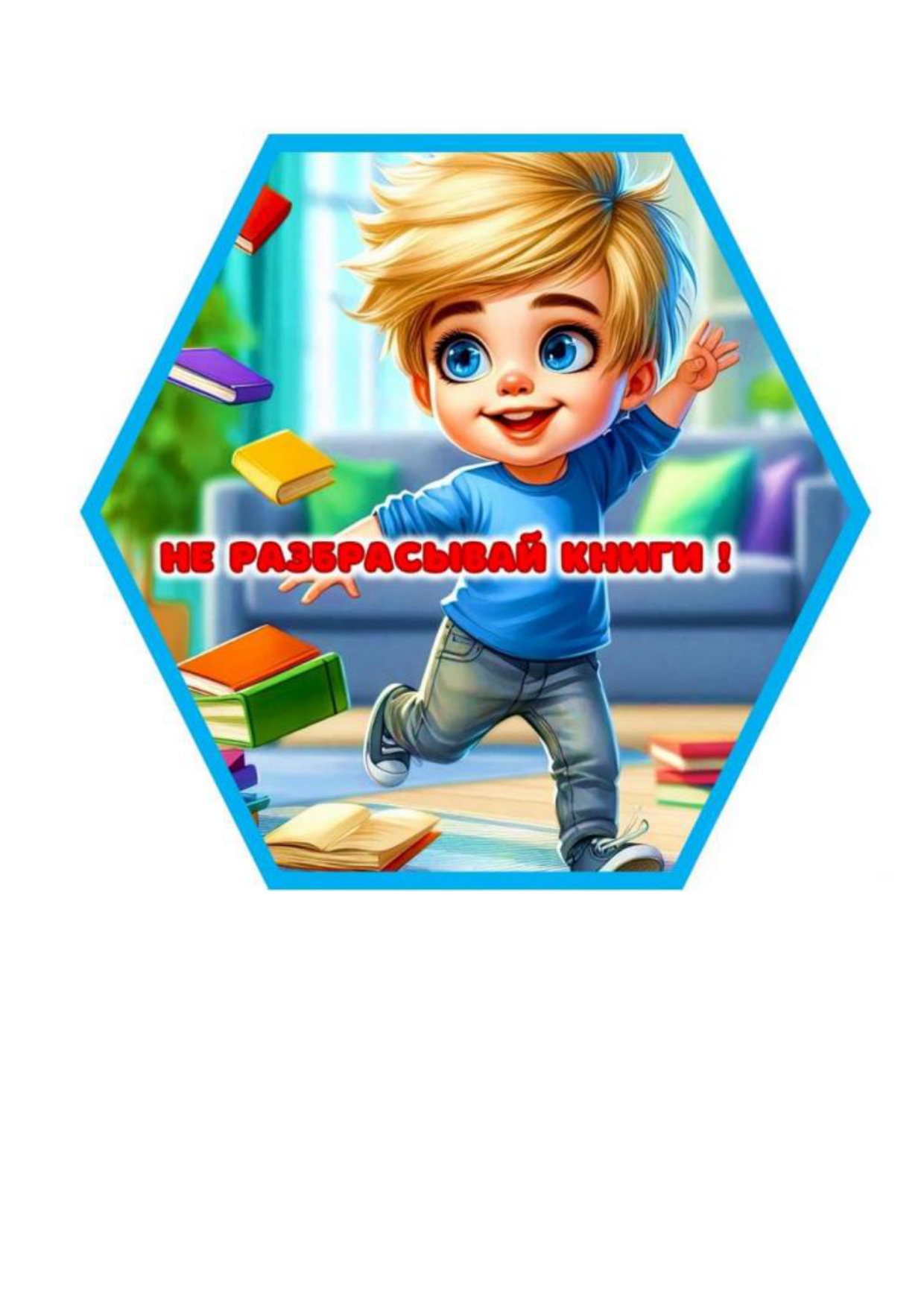 Гексы “Береги книгу”