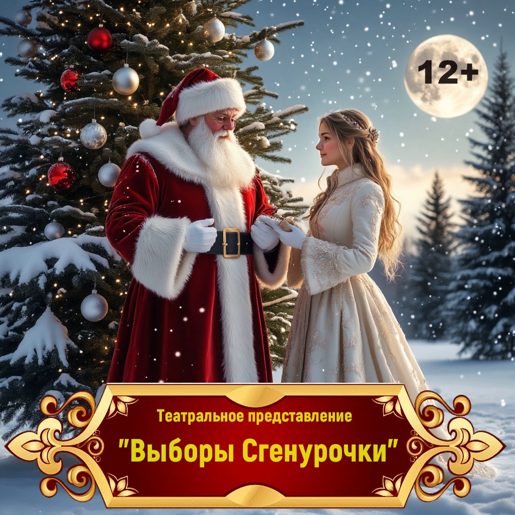 Новогоднее представление «Выборы Снегурочки» 12+