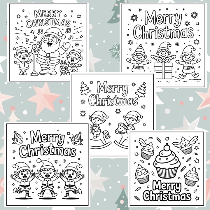 Открытки-раскраски для уроков английского языка 1-5 класс