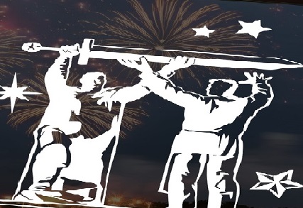 Распечатка для украшения окон “Путь к Победе”