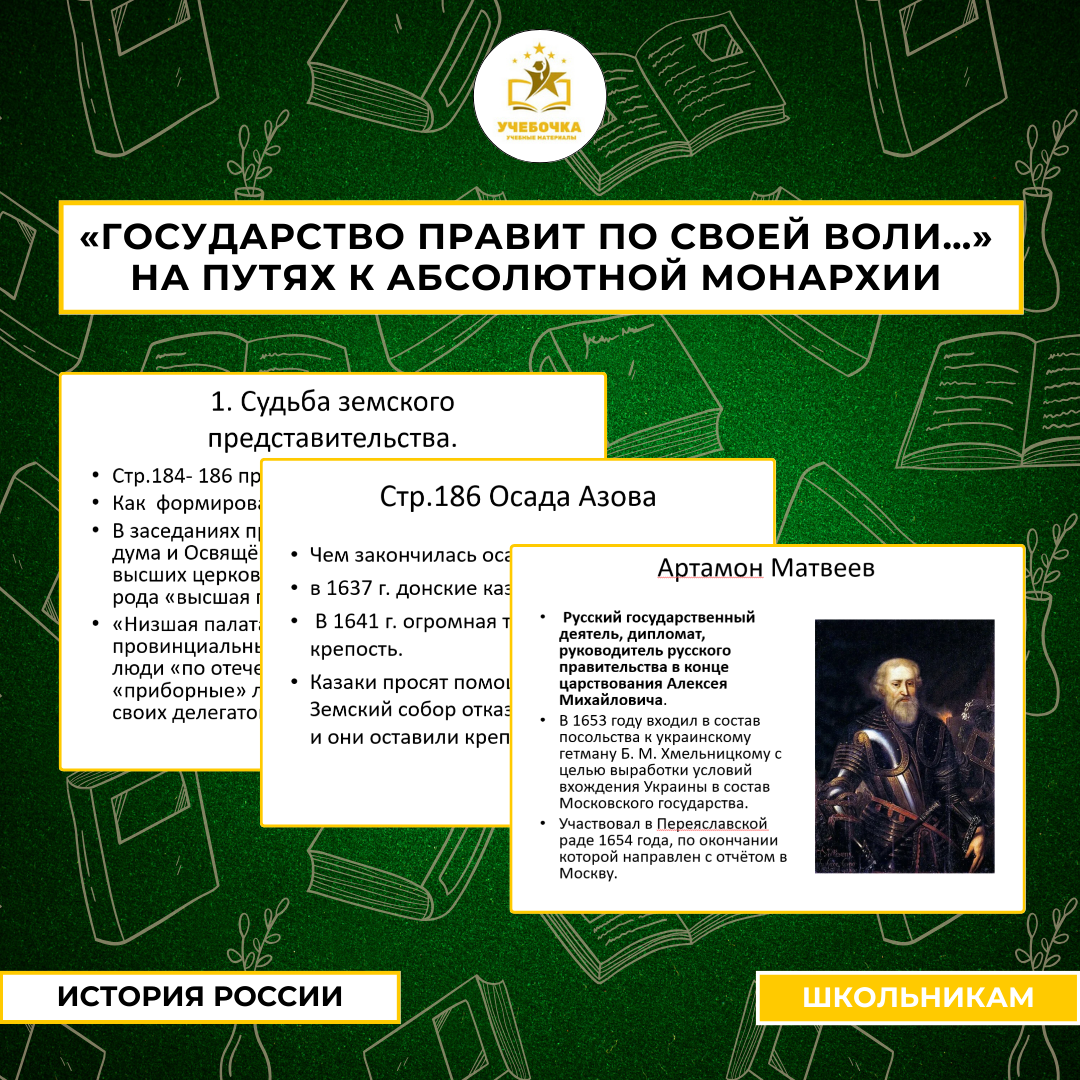 Презентация к уроку истории на тему:«Государство правит по своей воли…» На путях к абсолютной монархии, для 7 класса