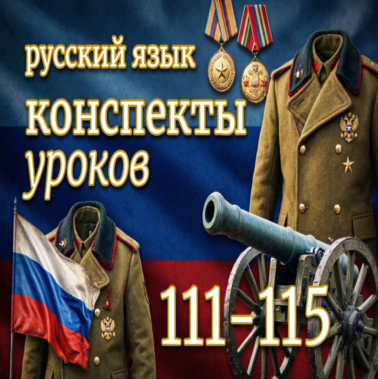 Русский язык, 2 класс. Конспекты уроков 111-115.