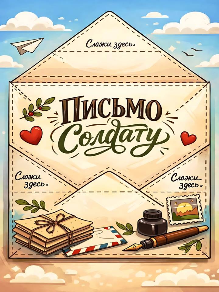 Письмо солдату. Шаблоны+пример.