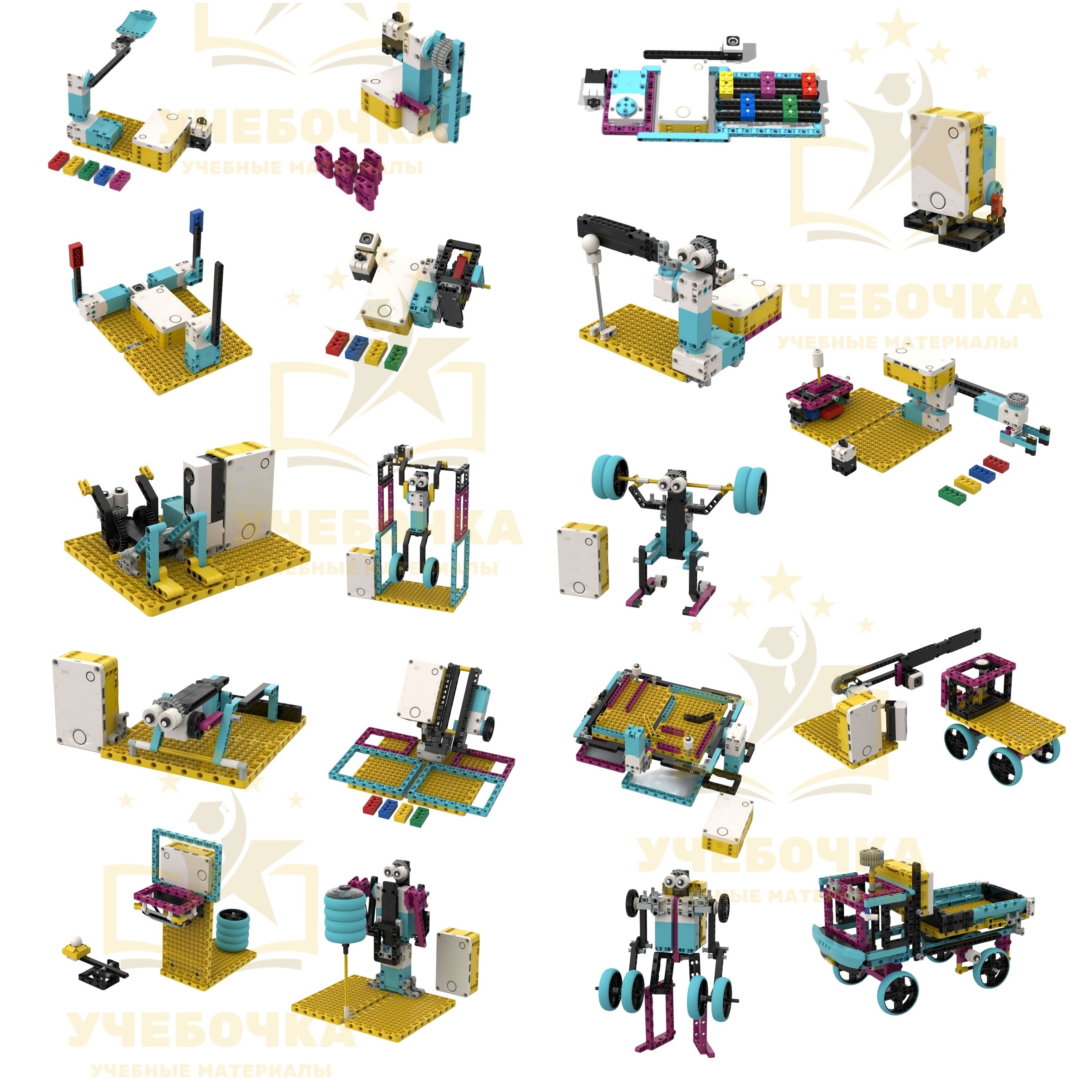 19 Новых инструкции SPIKE PRIME с примерами программ