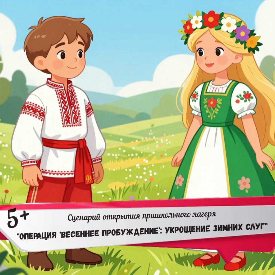 Сценарий открытия пришкольного лагеря “Операция ‘Весеннее Пробуждение’: Укрощение Зимних Слуг”5+